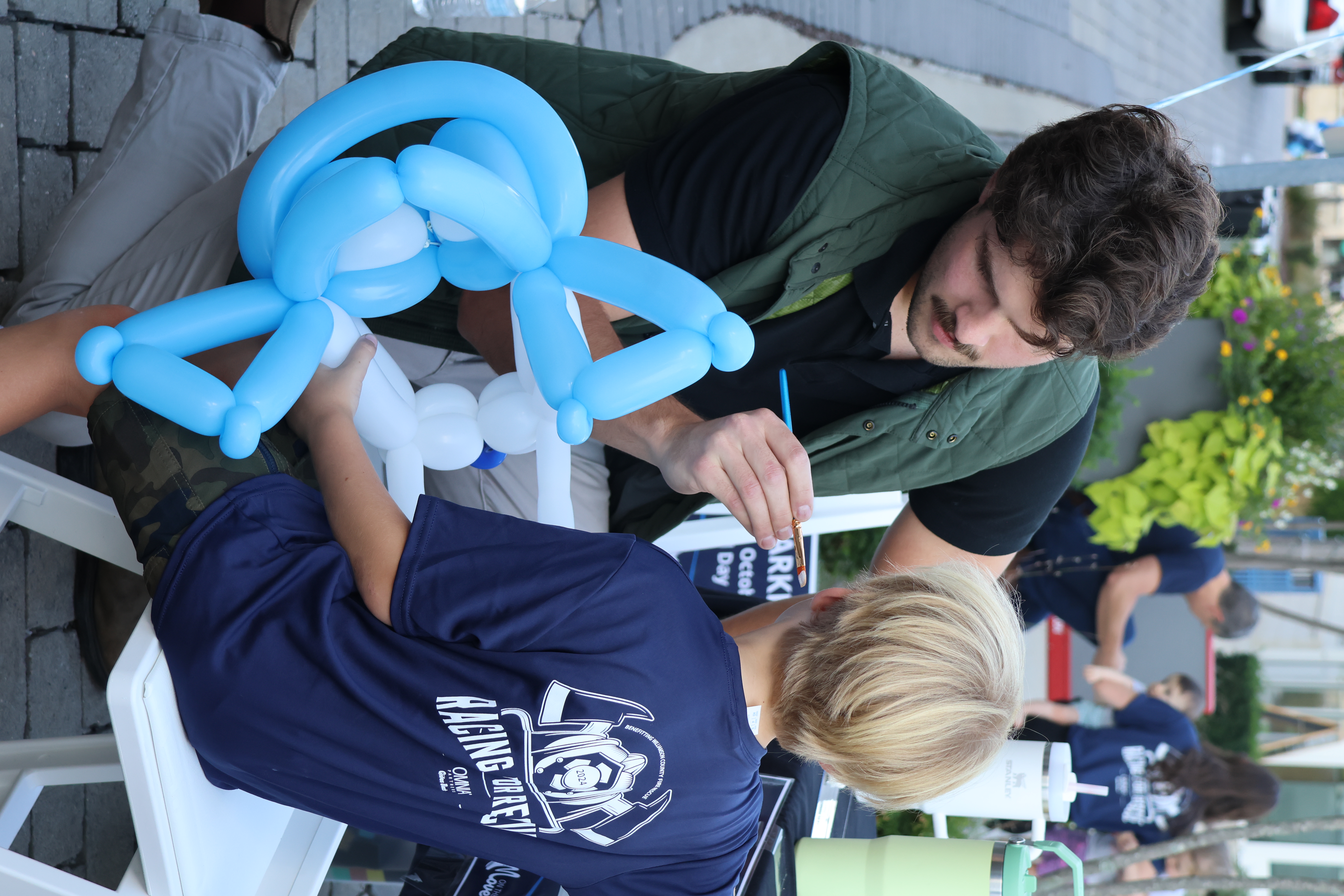 Face painting at OMNIA Partners on the Move